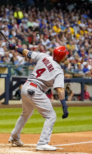 Molina 2 HRs, Cardinals top Brewers 6-3 for 6th straight win